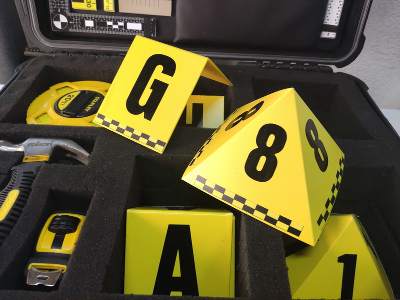 maletin policia cientifica csi hermetico 21x52x42x50 (110eu) 1u